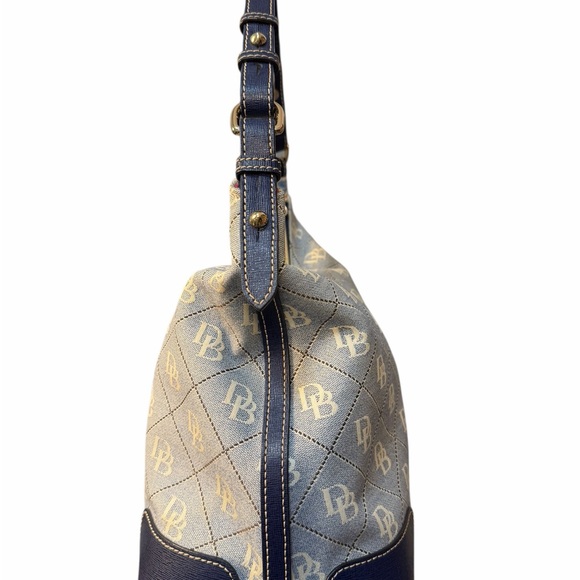 Dooney & Bourke Erica Signature Hobo Bag (A417) - Picture 9 of 13